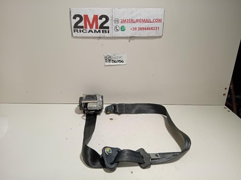 Cintura DI Sicurezza Sedile ANT DX 609979300 Dacia Duster I 2014