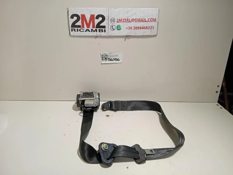 Cintura DI Sicurezza Sedile ANT DX 609979300 Dacia Duster I 2014