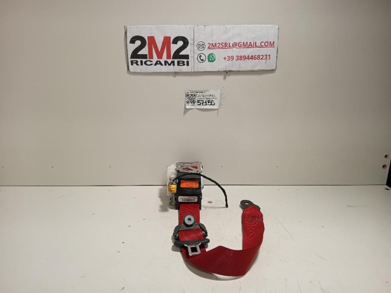 Cintura DI Sicurezza Sedile ANT DX 6074701002 Mercedes Classe SLK R171 2004