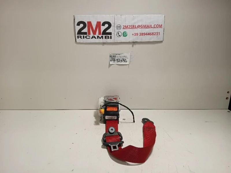 Cintura DI Sicurezza Sedile ANT DX 6074701002 Mercedes Classe SLK R171 2004