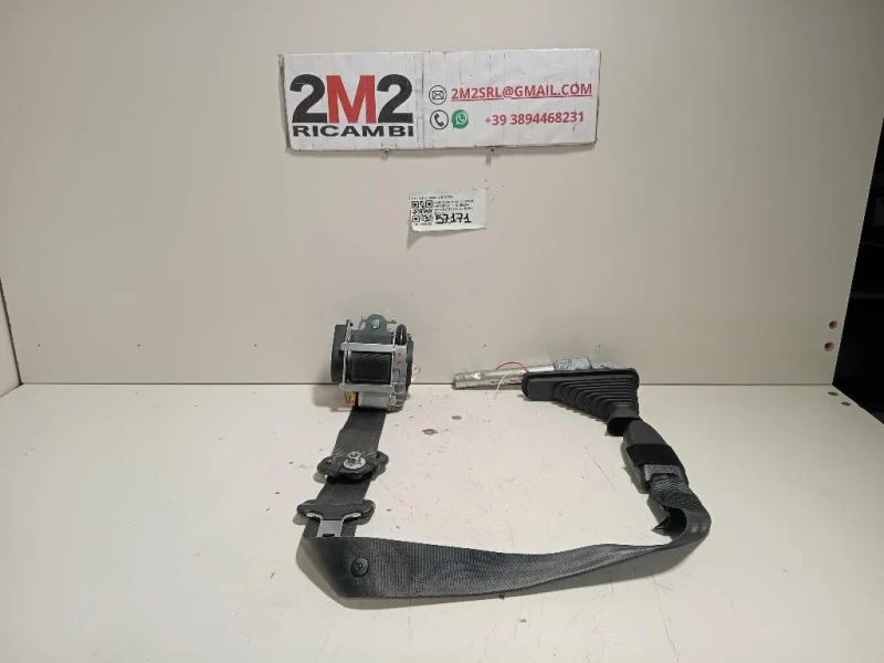 Cintura DI Sicurezza Sedile ANT DX 86843JD000 Nissan Qashqai I 2010