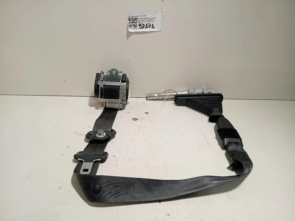 Cintura DI Sicurezza Sedile ANT DX 86843JD000 Nissan Qashqai I 2010