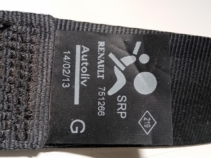 Cintura DI Sicurezza Sedile ANT SX 609979500 Dacia Duster I 2014