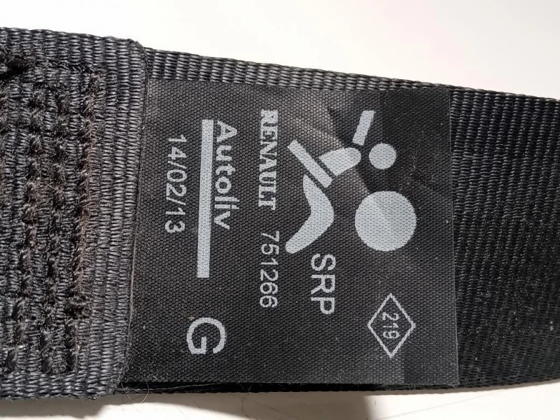 Cintura DI Sicurezza Sedile ANT SX 609979500 Dacia Duster I 2014