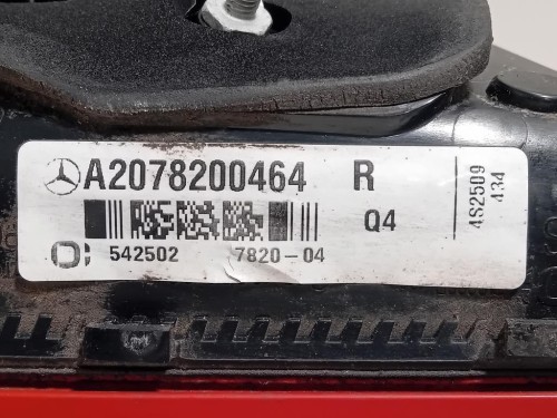 Fanale INF POST DX A2078200464 Mercedes Classe E C207 Coupé 2010