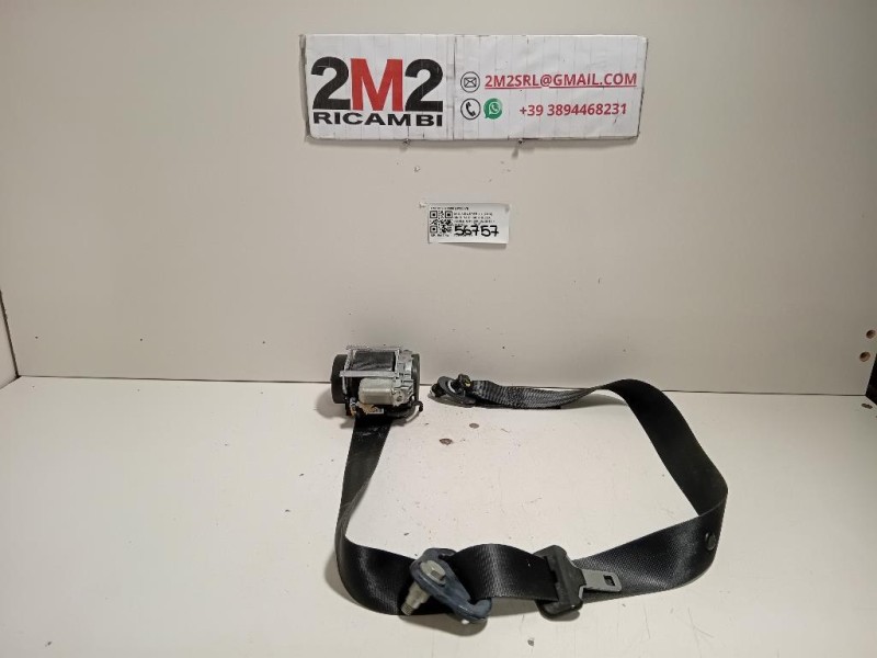 Cintura DI Sicurezza Sedile ANT SX 609979500 Dacia Duster I 2014