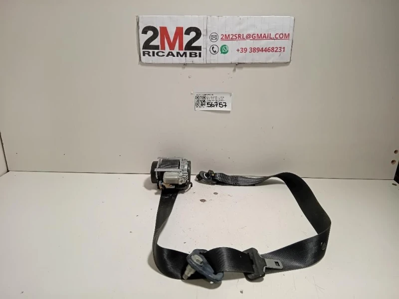 Cintura DI Sicurezza Sedile ANT SX 609979500 Dacia Duster I 2014