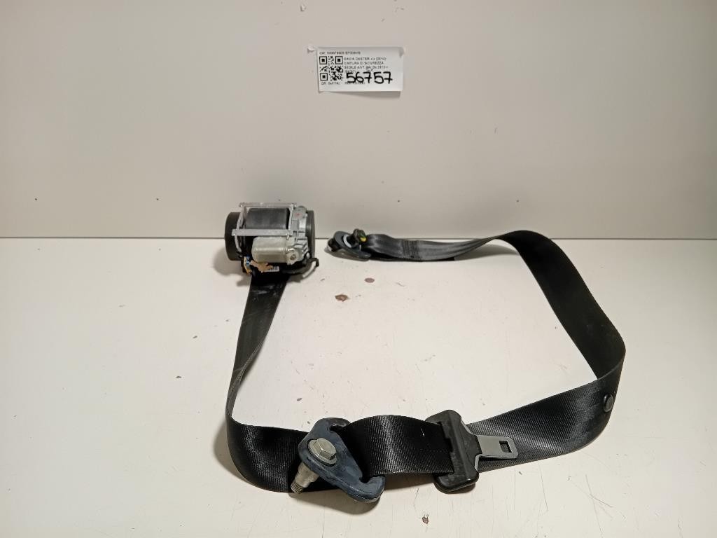 Cintura DI Sicurezza Sedile ANT SX 609979500 Dacia Duster I 2014