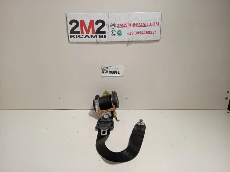Cintura DI Sicurezza Sedile ANT SX 566186701 Mercedes Classe SLK R170 1997