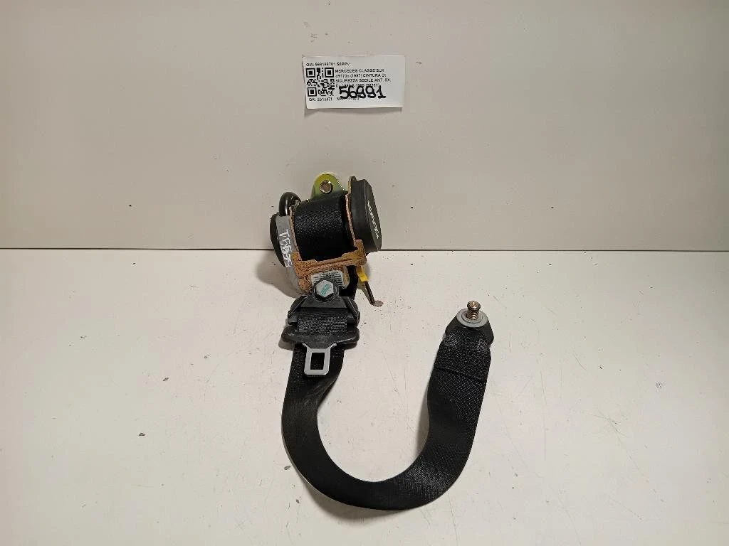 Cintura DI Sicurezza Sedile ANT SX 566186701 Mercedes Classe SLK R170 1997