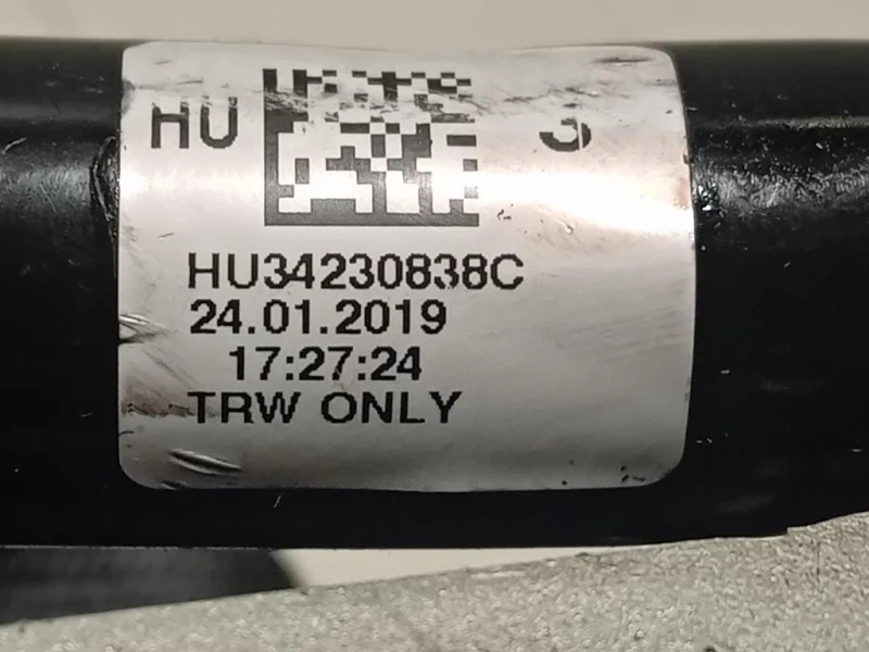 Cintura DI Sicurezza Sedile POST DX 34134621 Mercedes Classe A W177 2018