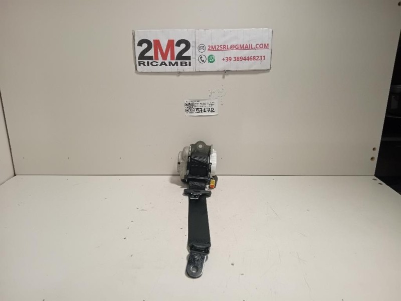 Cintura DI Sicurezza Sedile POST DX 34134621 Mercedes Classe A W177 2018
