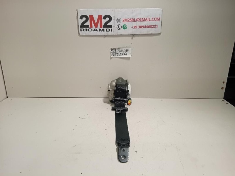 Cintura DI Sicurezza Sedile POST SX 34134621 Mercedes Classe A W177 2018