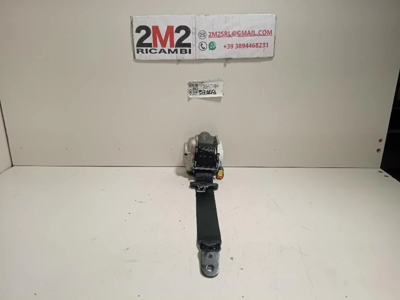 Cintura DI Sicurezza Sedile POST SX 34134621 Mercedes Classe A W177 2018