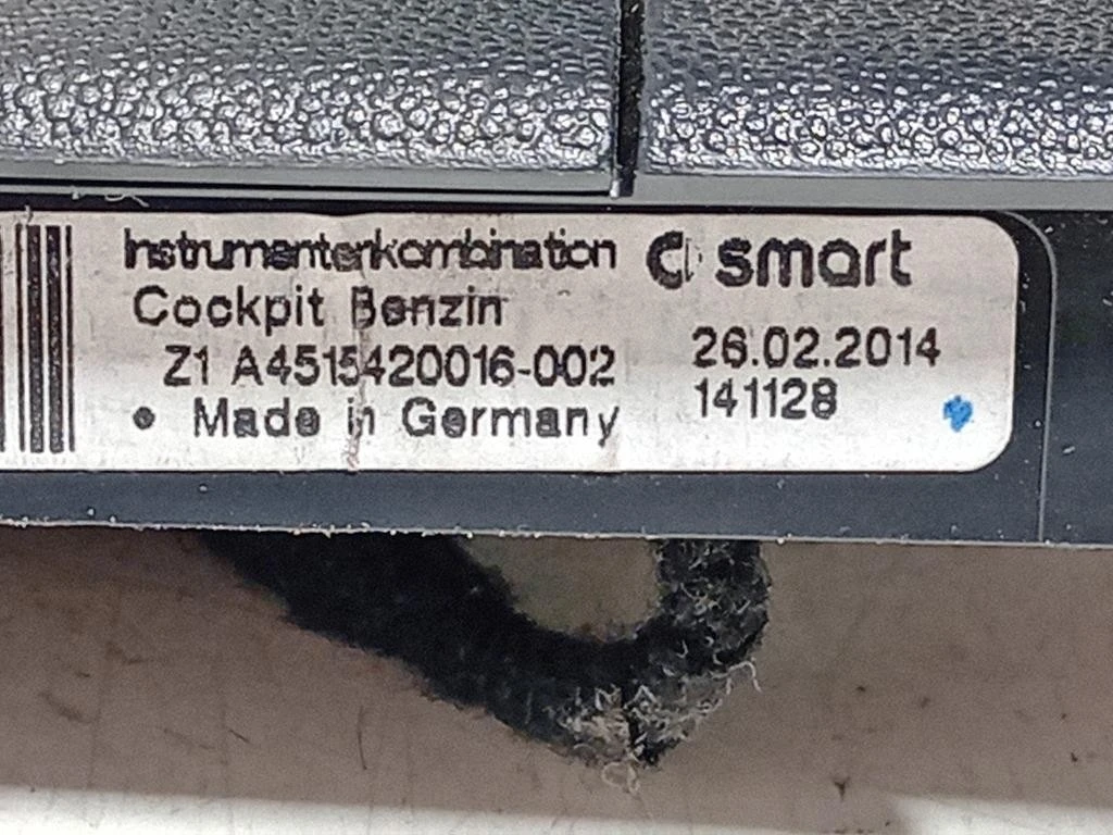 Contagiri A4515420016 +OROLOGIO Smart Fortwo Cabrio 451 2010