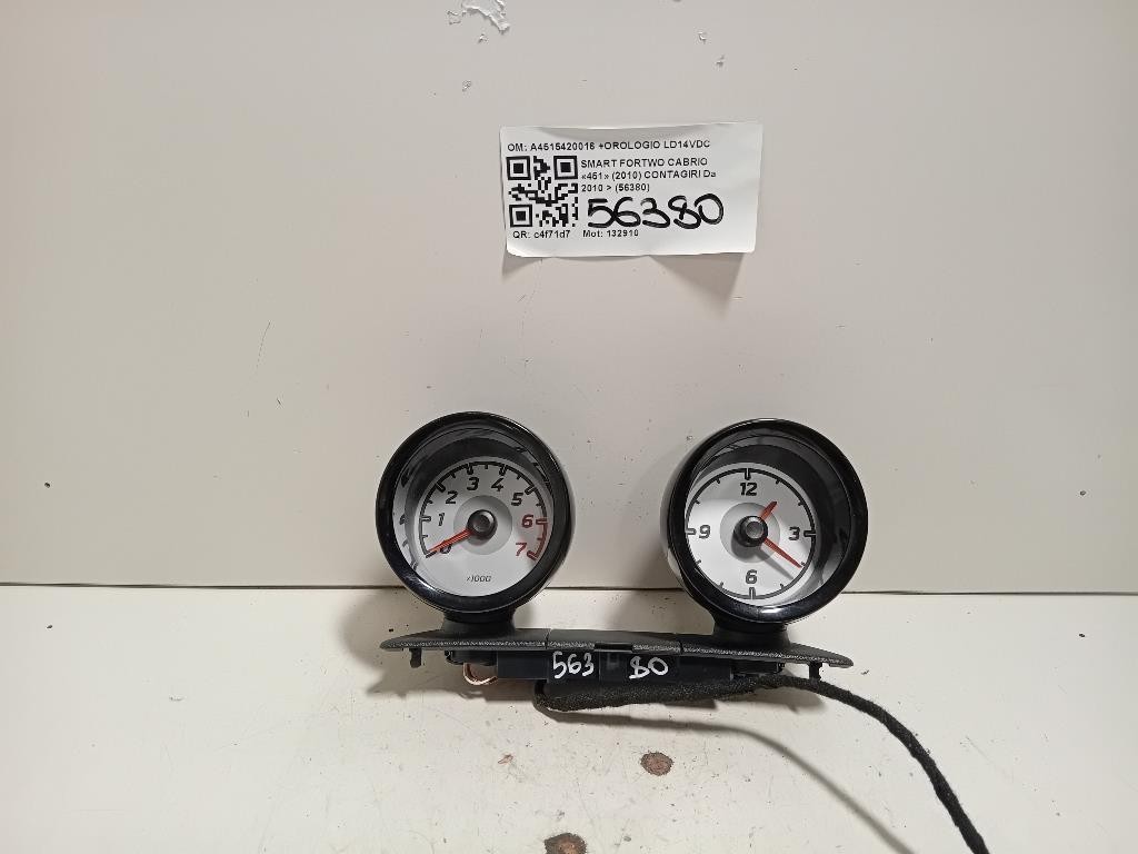 Contagiri A4515420016 +OROLOGIO Smart Fortwo Cabrio 451 2010