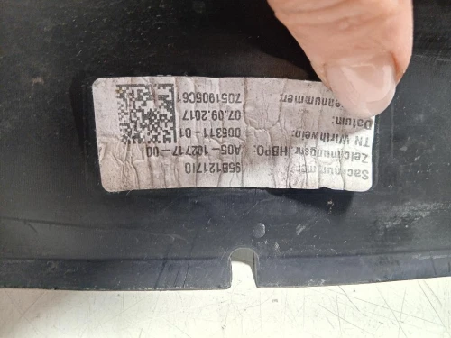 Convogliatore ARIA Radiatore ANT 95B121710 Porsche Macan I 2014