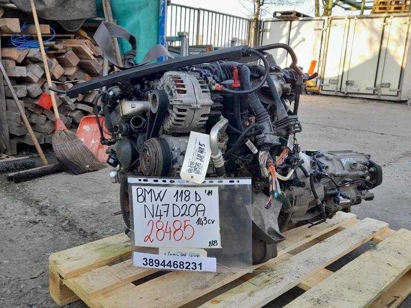 Motore Completo N47D20A 143CV Bmw Serie 1 E82 Coupe 2005
