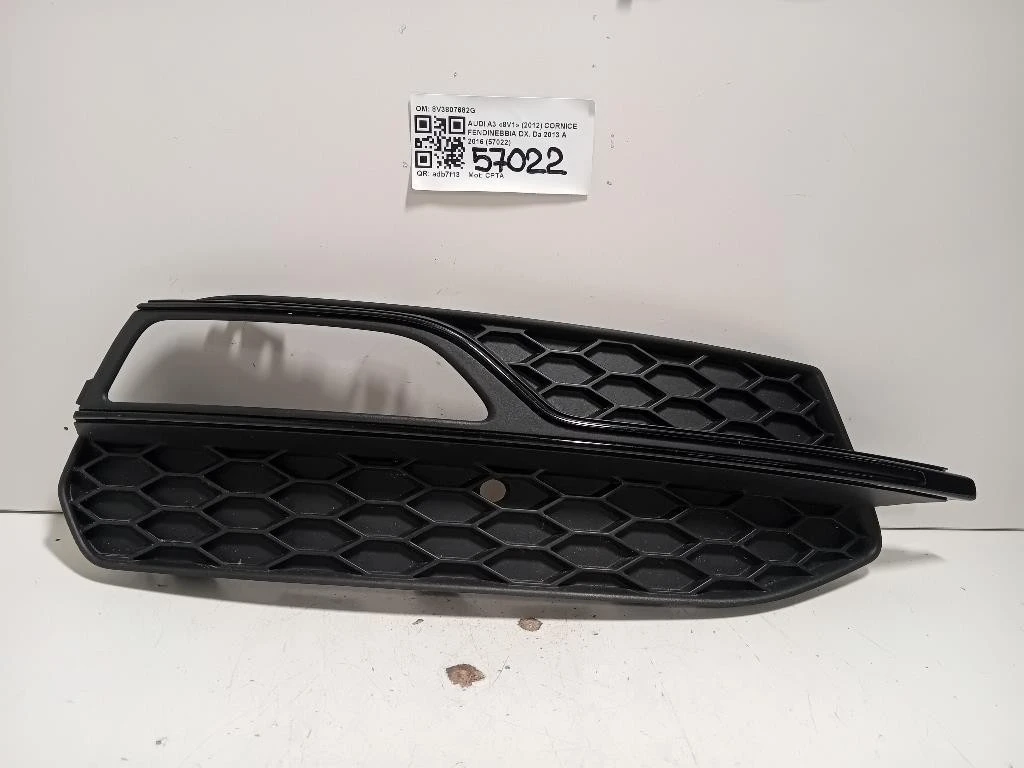 Cornice Fendinebbia DX 8V3807682G Audi A3 8V1 2012