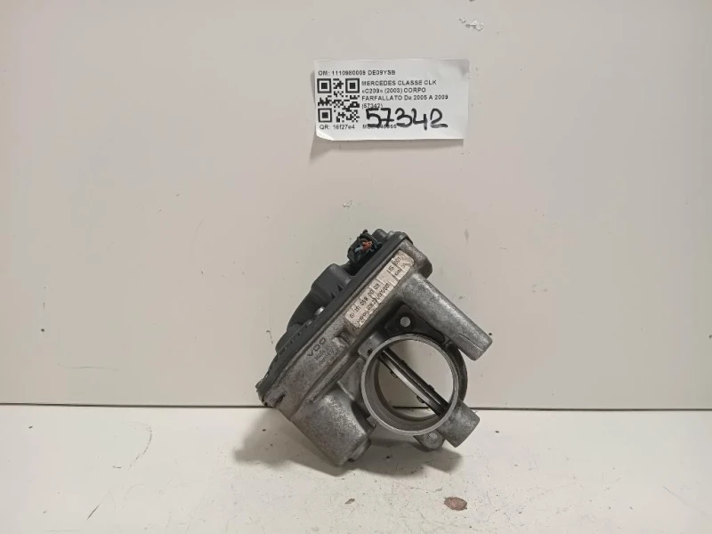 Corpo Farfallato 1110980009 Mercedes Classe CLK C209 2003