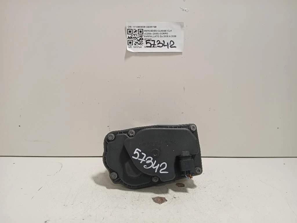 Corpo Farfallato 1110980009 Mercedes Classe CLK C209 2003