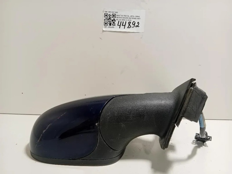Retrovisore Esterno ANT SX 5P1857507L9B9 Seat Altea XL 5P5 2004