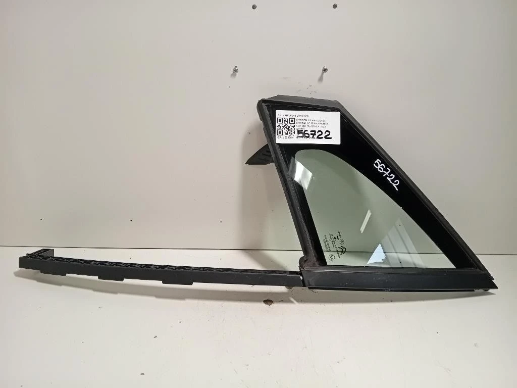Cristallo Fisso Porta ANT SX 43R-00048 Citroen C3 III 2016