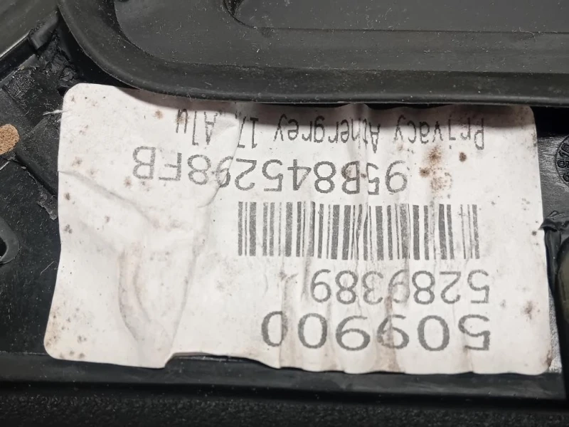 Cristallo Fisso Porta POST DX 95B845298 Porsche Macan I 2014