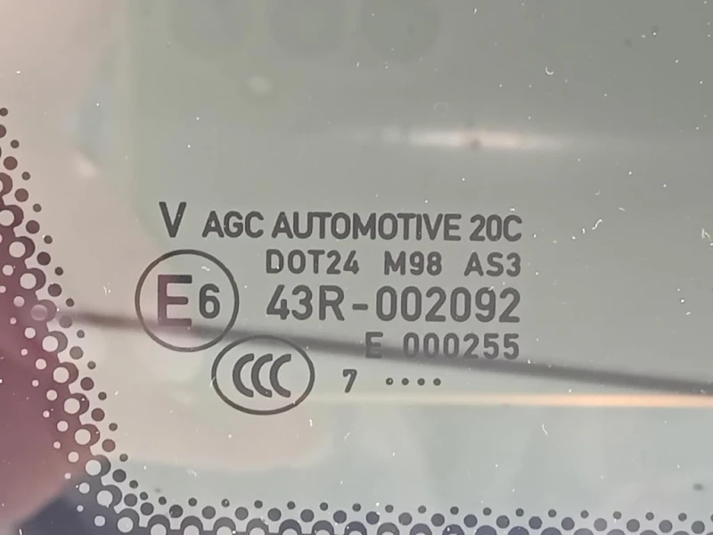 Cristallo Fisso Porta POST SX 95B845297 Porsche Macan I 2014