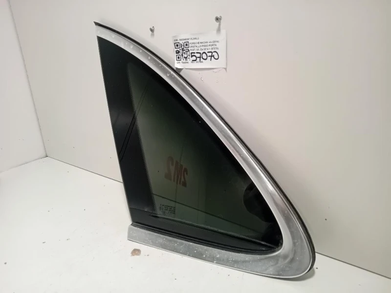 Cristallo Fisso Porta POST SX 95B845297 Porsche Macan I 2014