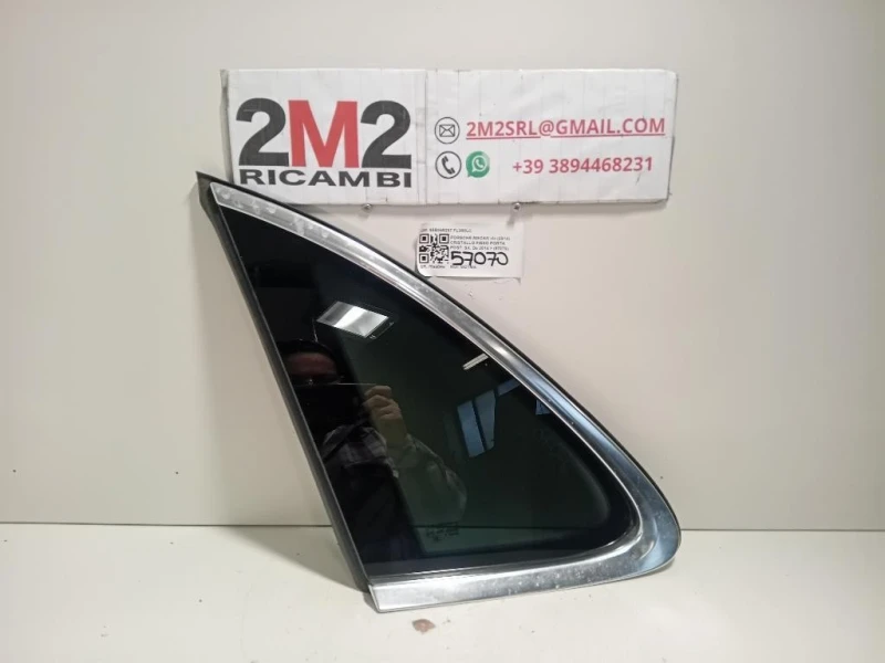 Cristallo Fisso Porta POST SX 95B845297 Porsche Macan I 2014