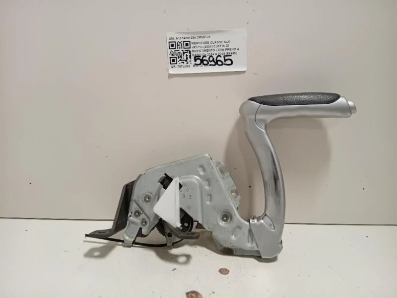 Cuffia DI Rivestimento LEVA Freno A MANO A1714201384 Mercedes Classe SLK R171 2004