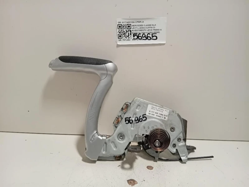 Cuffia DI Rivestimento LEVA Freno A MANO A1714201384 Mercedes Classe SLK R171 2004