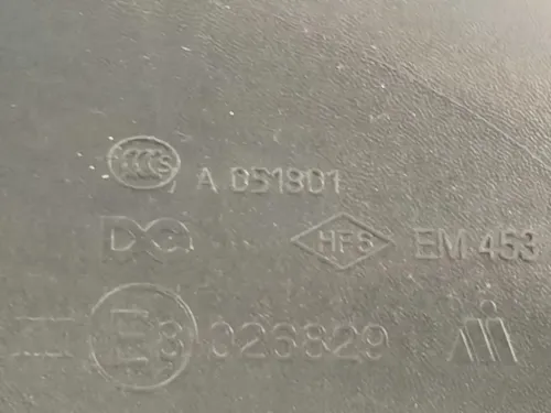 Retrovisore Esterno ANT SX 5 FILI SPECCHIO SPECCHIETTO Smart Forfour 453 2015