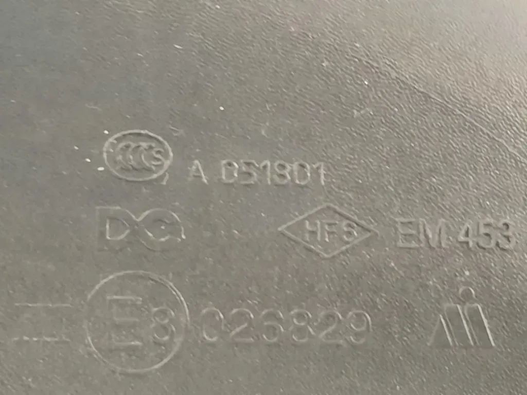 Retrovisore Esterno ANT SX 5 FILI SPECCHIO SPECCHIETTO Smart Forfour 453 2015