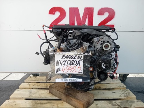 Motore Completo N47D20A 143 CV 105 KW Bmw Serie 1 E87 Berlina 2005