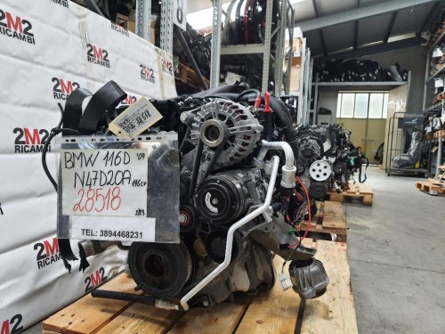 Motore Completo N47D20A 116CV Bmw Serie 1 E87 Berlina 2005