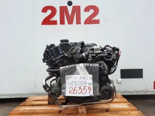 Motore Completo N43B20A 122CV 90 KW Bmw Serie 1 E87 Berlina 2005
