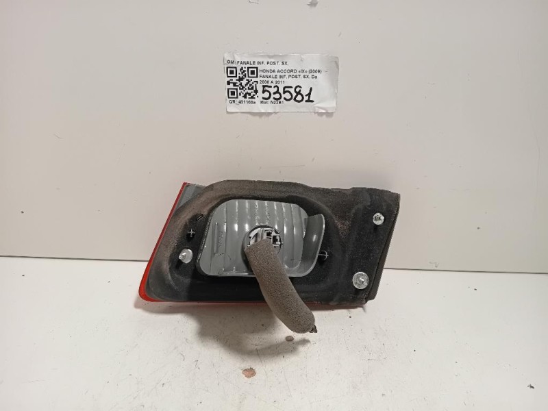 Fanale INF POST SX FANALE INF POST SX Honda Accord IX 2009