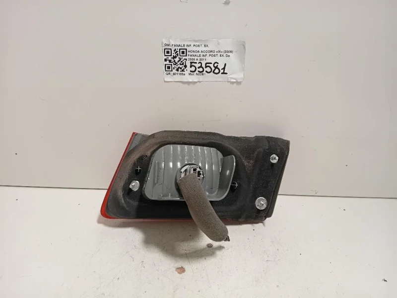 Fanale INF POST SX FANALE INF POST SX Honda Accord IX 2009