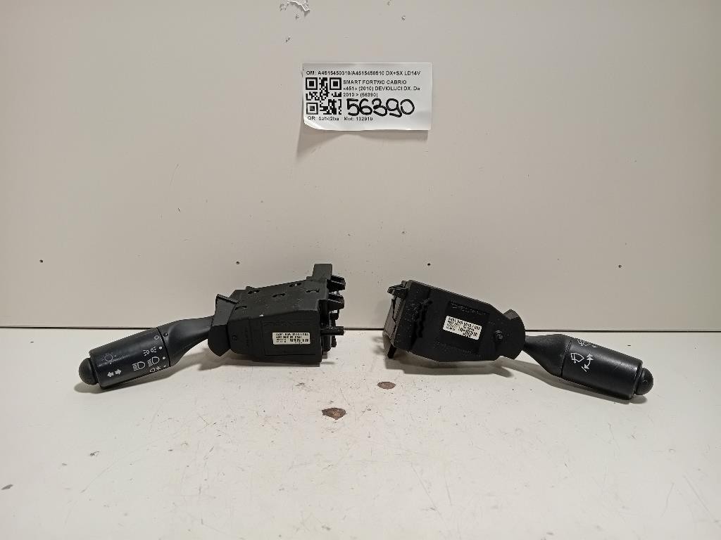 Devioluci DX A4515450310A4515450510 DX+SX Smart Fortwo Cabrio 451 2010