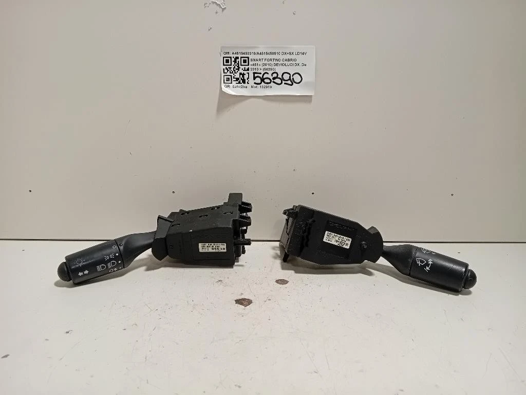 Devioluci DX A4515450310A4515450510 DX+SX Smart Fortwo Cabrio 451 2010