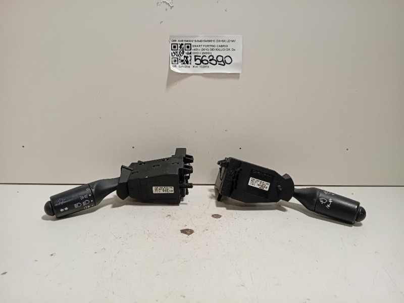 Devioluci DX A4515450310A4515450510 DX+SX Smart Fortwo Cabrio 451 2010