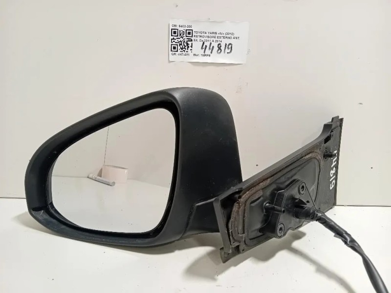 Retrovisore Esterno ANT SX 7 FILI VETRO SPECCHIO Toyota Yaris IV 2012