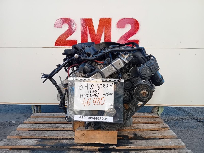 Motore Completo N47D16A 116 CV Bmw Serie 1 F20 Berlina 2012