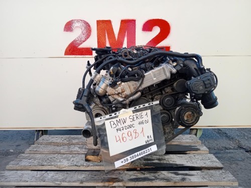 Motore Completo N47D20C 116 CV Bmw Serie 1 F20 Berlina 2012