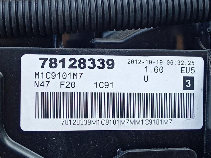 Motore Completo N47 D16A 116CV 86KW Bmw Serie 1 F20 Berlina 2012