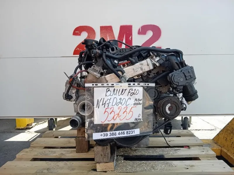 Motore Completo N47D20C 143 CV 105 KW Bmw Serie 1 F20 Berlina 2012