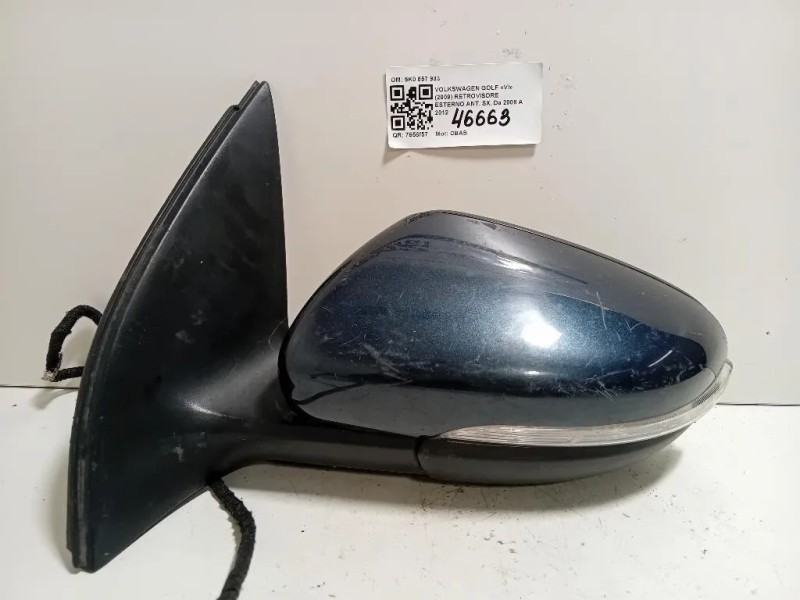 Retrovisore Esterno ANT SX 5K0 857 933 Volkswagen GOLF VI 2009