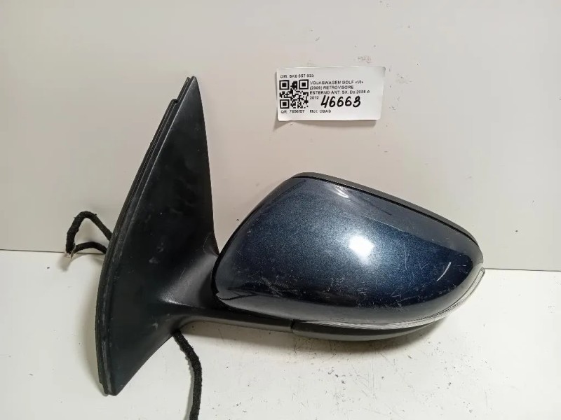 Retrovisore Esterno ANT SX 5K0 857 933 Volkswagen GOLF VI 2009